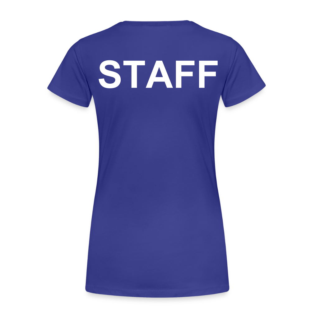 STAFF Women’s Premium T-Shirt - royal blue