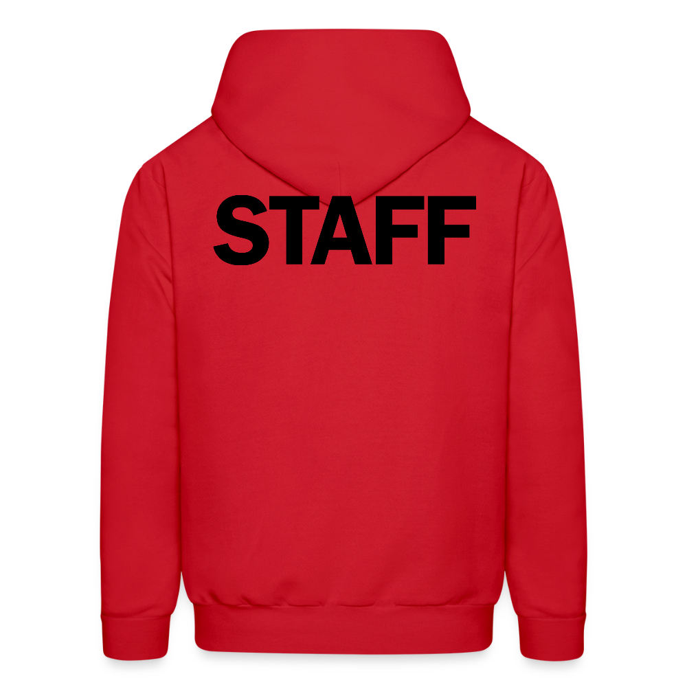 STAFF Men's Hoodie - red