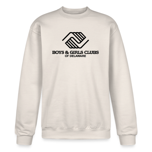 LOGO ONLY Champion Unisex Powerblend Sweatshirt - Sand