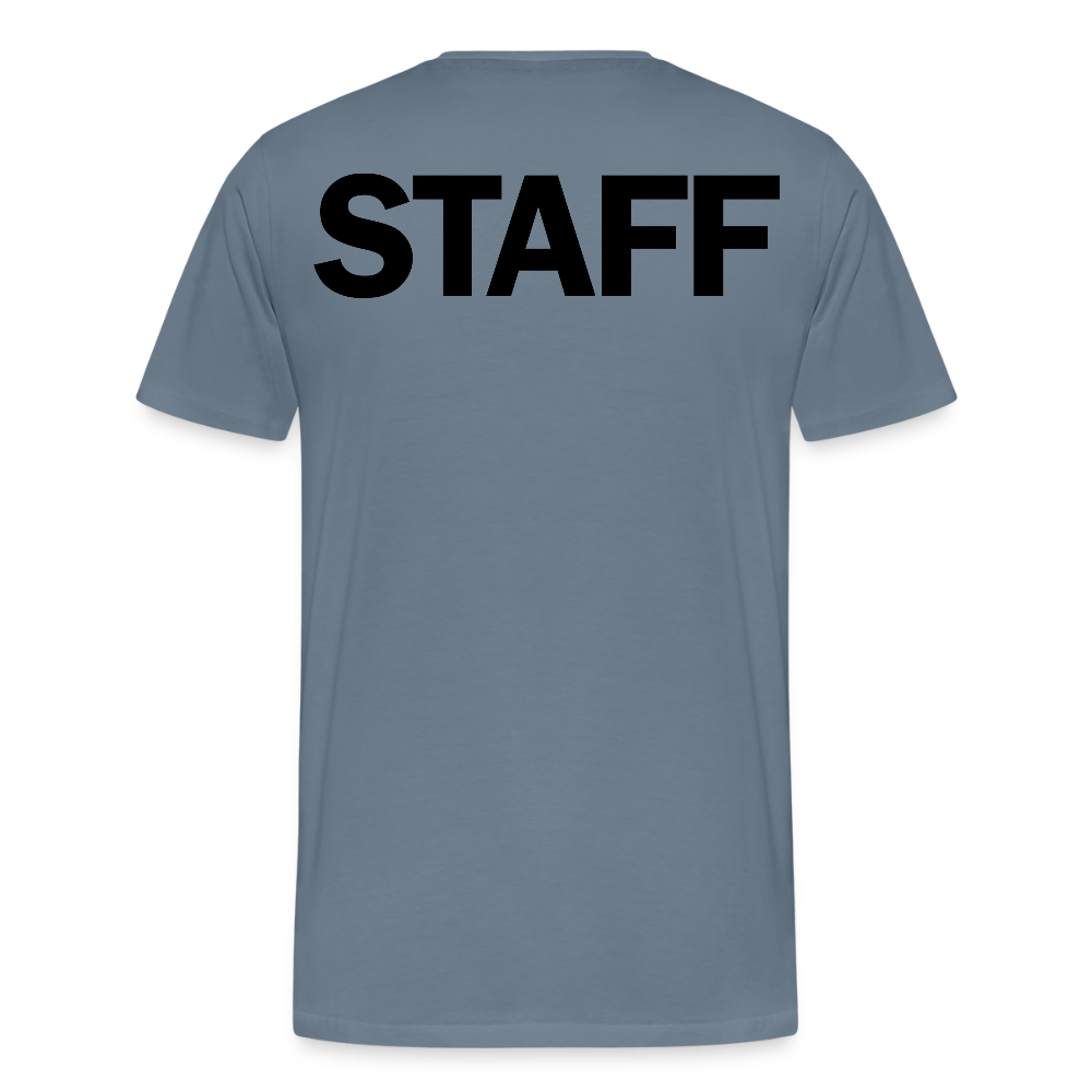 STAFF Men's Premium T-Shirt - steel blue