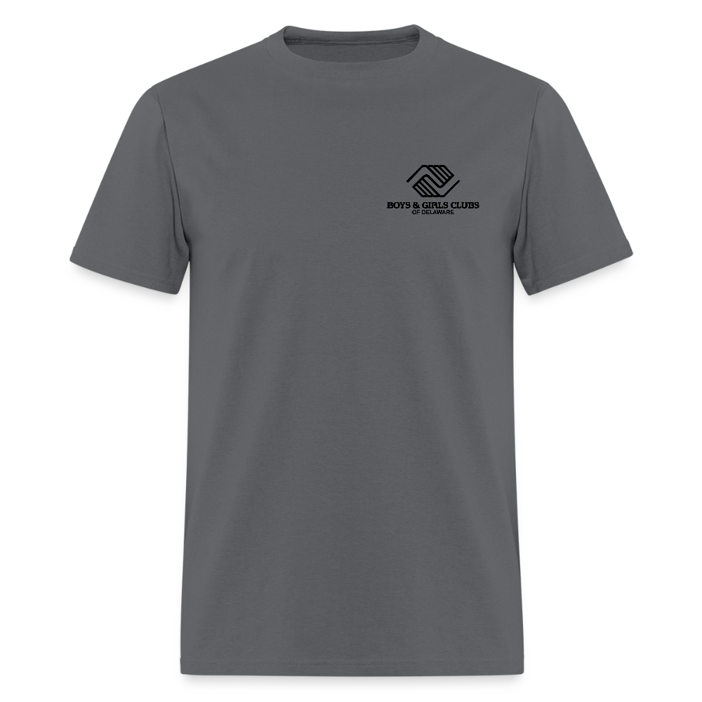 LOGO ONLY Men's T-Shirt | GILDAN 5000 - charcoal