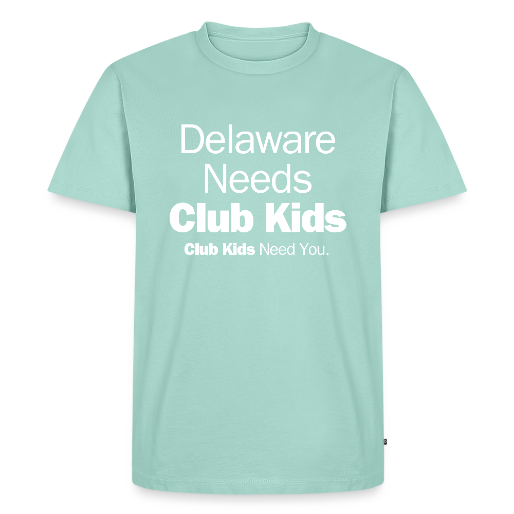 Delaware Needs Club Kids Men's Premium T-Shirt - mint