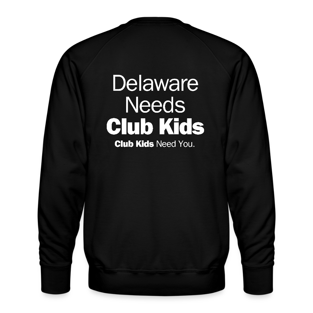 BGCDE Club Kids Need You  Men’s Premium Sweatshirt - black