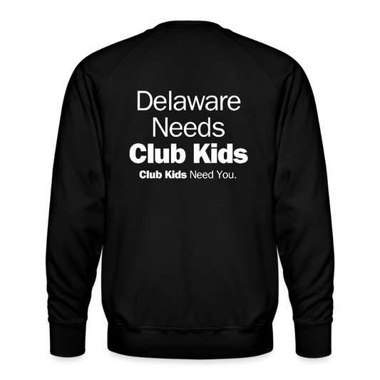 BGCDE Club Kids Need You  Men’s Premium Sweatshirt - black