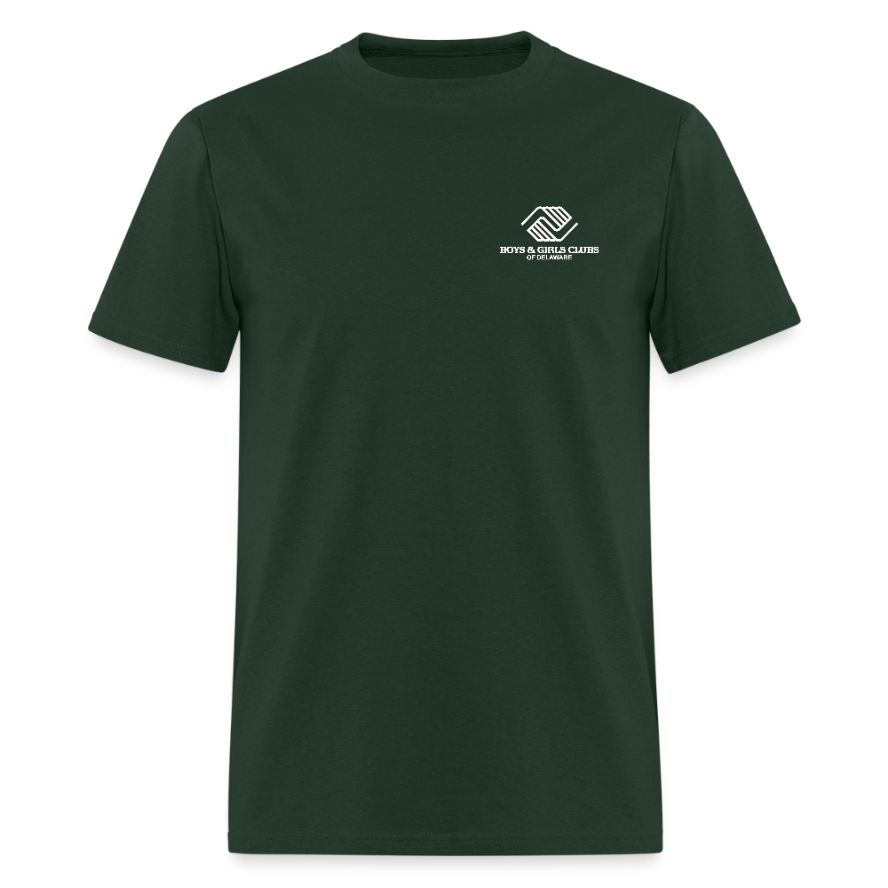 STAFF Men's T-Shirt | GILDAN 5000 - forest green