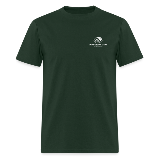 STAFF Men's T-Shirt | GILDAN 5000 - forest green