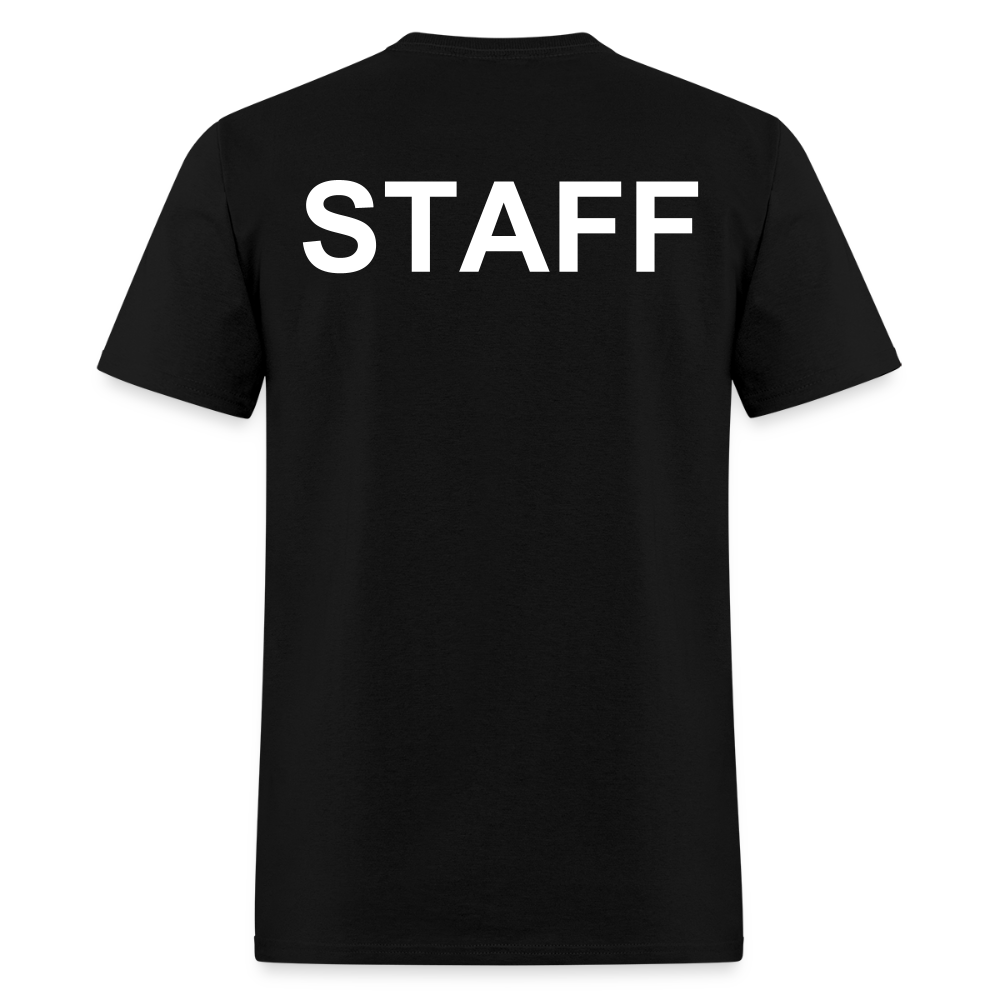 STAFF Men's T-Shirt | GILDAN 5000 - black