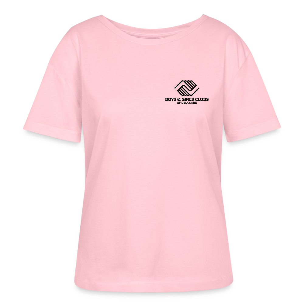 STAFF Stanley/Stella Serena Women’s Relaxed Organic T-Shirt - pale pink