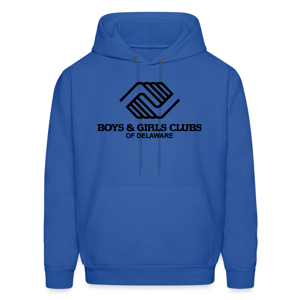 LOGO ONLY Men's Hoodie - royal blue