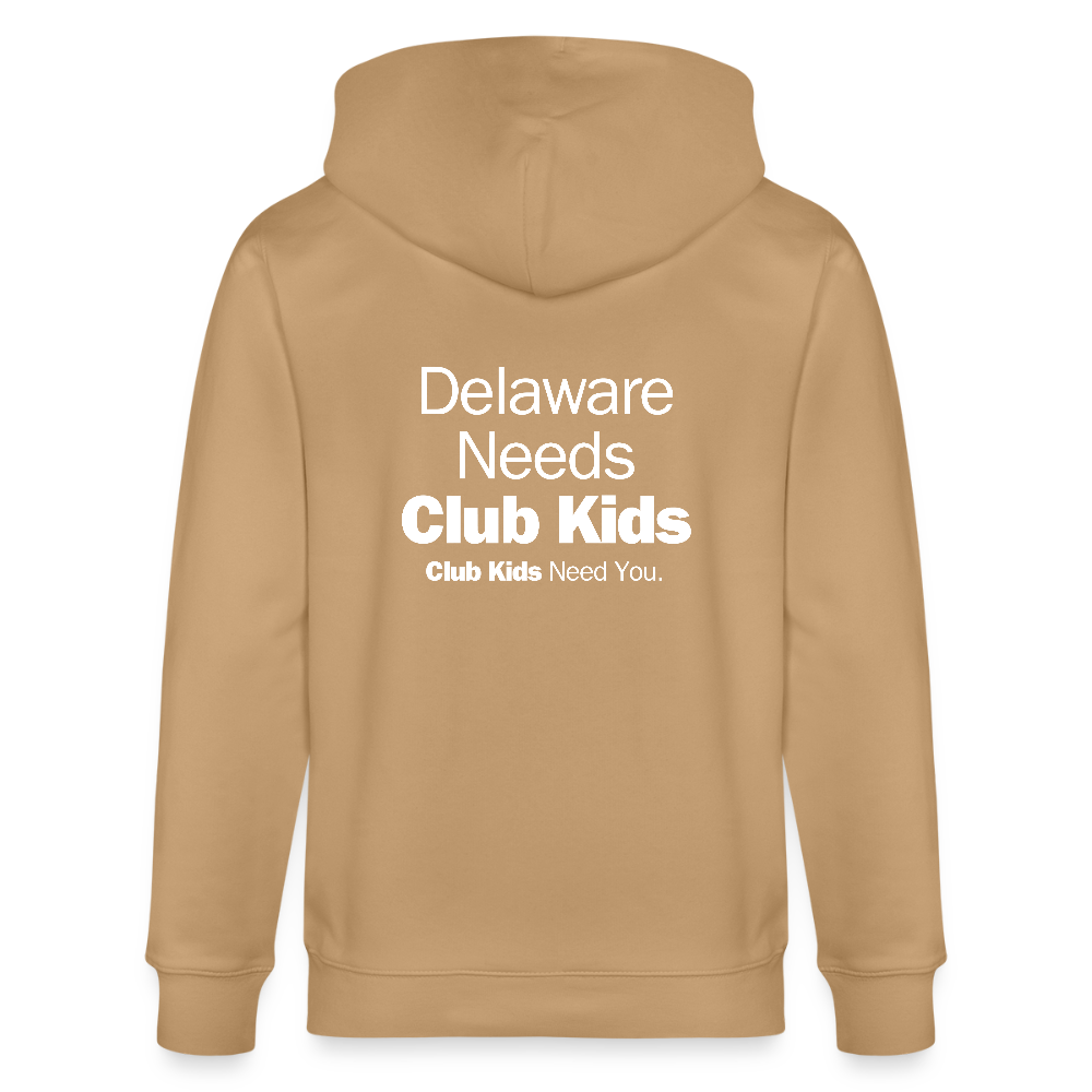 BGCDE Club Kids Need You Stanley/Stella Cultivator Organic Zip Hoodie - latte
