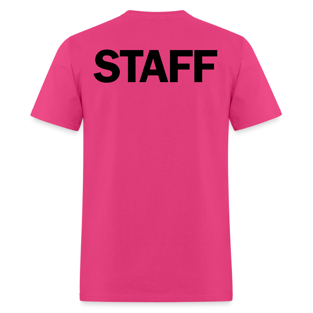 STAFF Men's T-Shirt | GILDAN 5000 - fuchsia