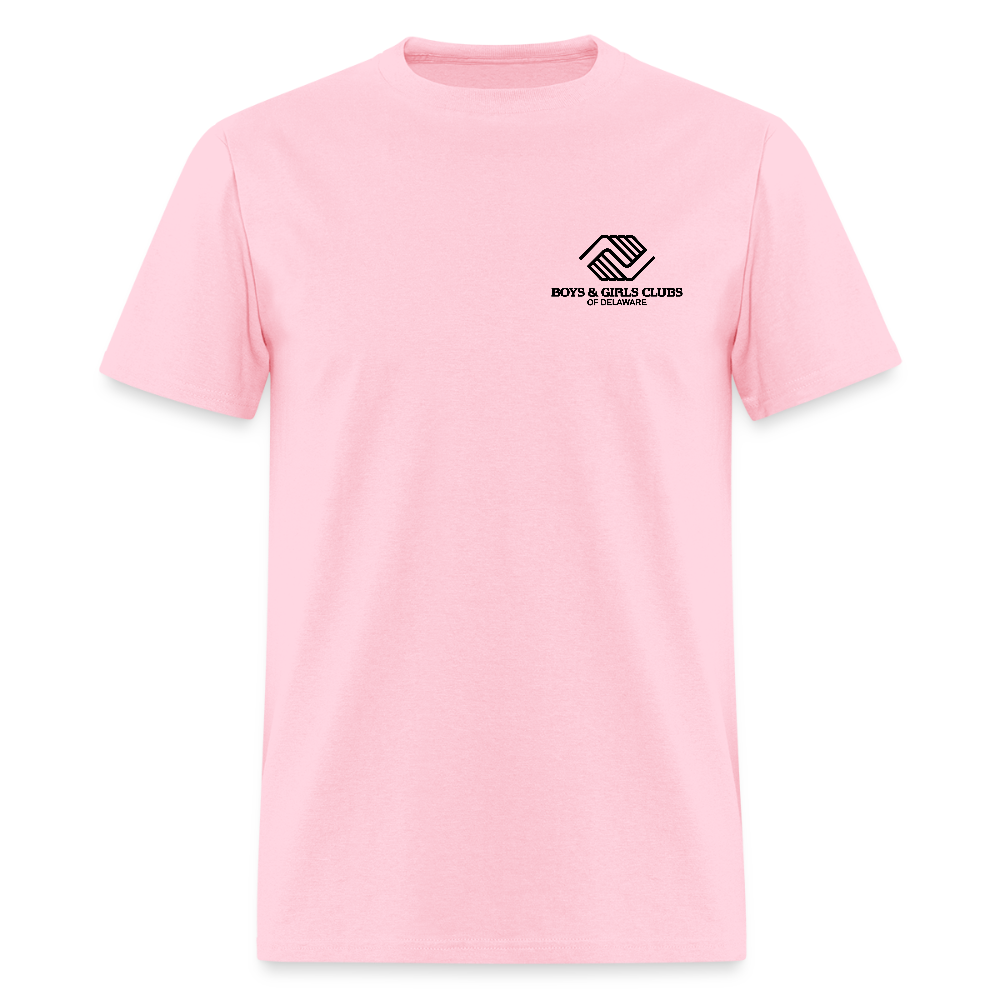 LOGO ONLY Men's T-Shirt | GILDAN 5000 - pink
