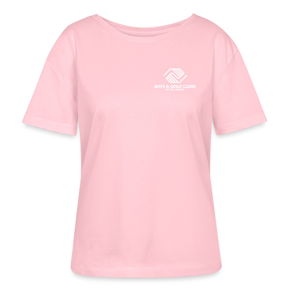 STAFF Stanley/Stella Serena Women’s Relaxed Organic T-Shirt - pale pink