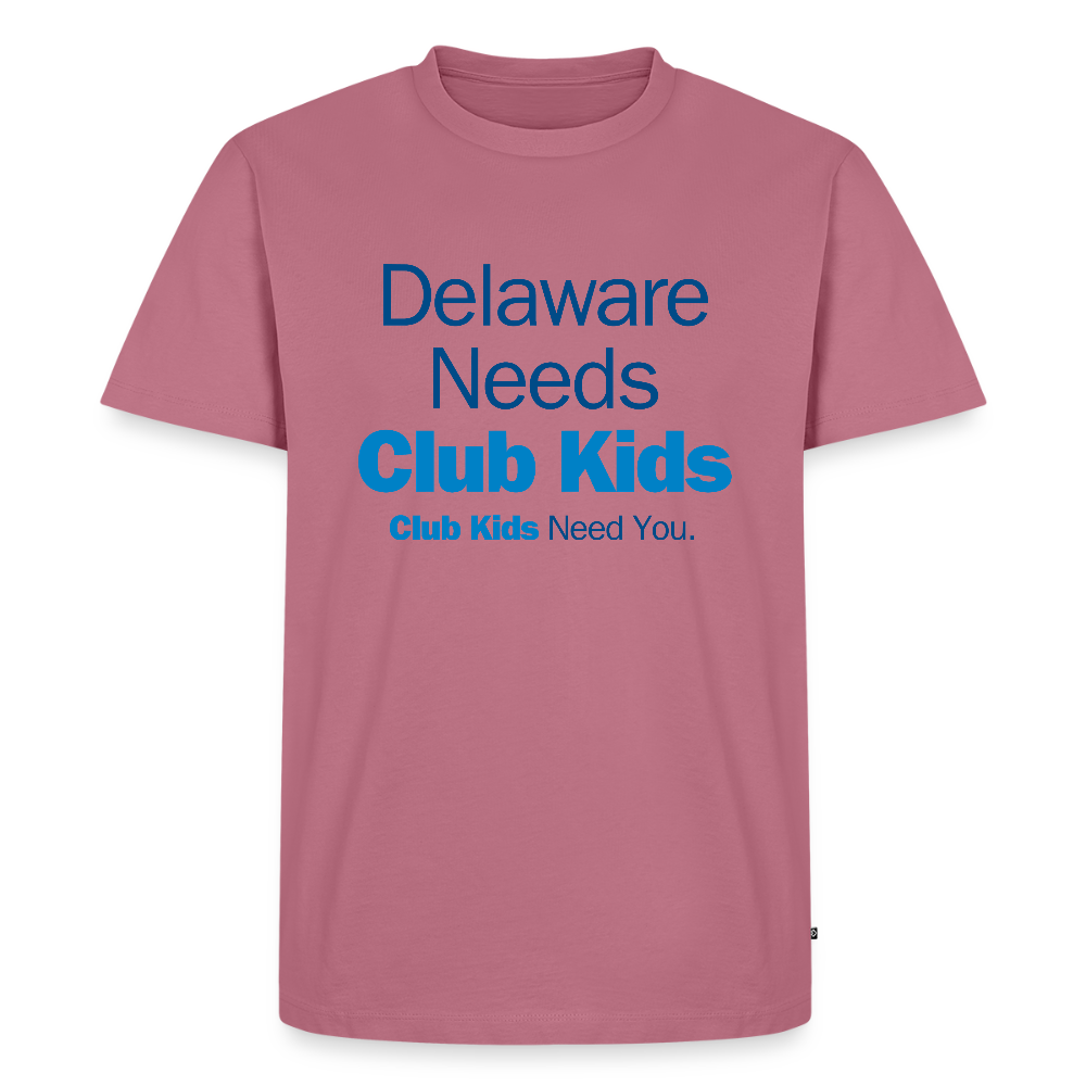 Delaware Needs Club Kids Men's Premium T-Shirt - mauve