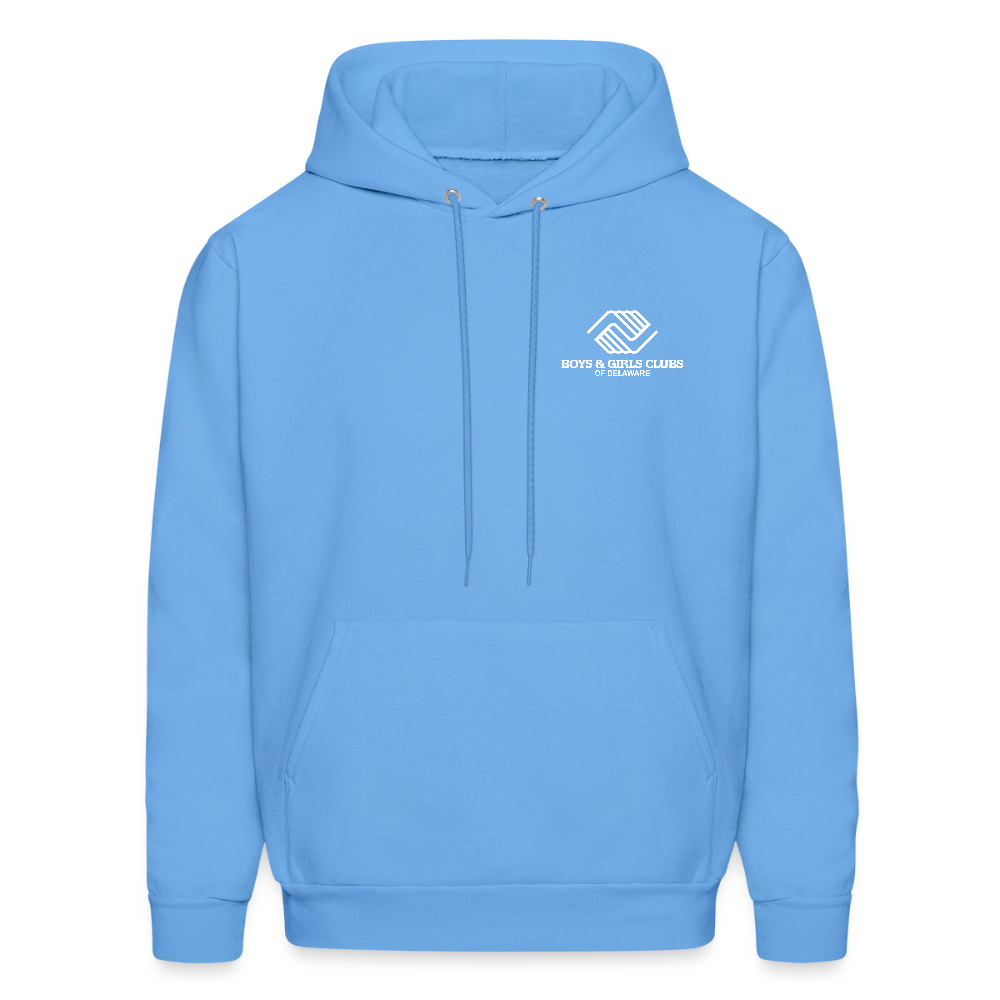 LOGO ONLY Men's Hoodie - carolina blue
