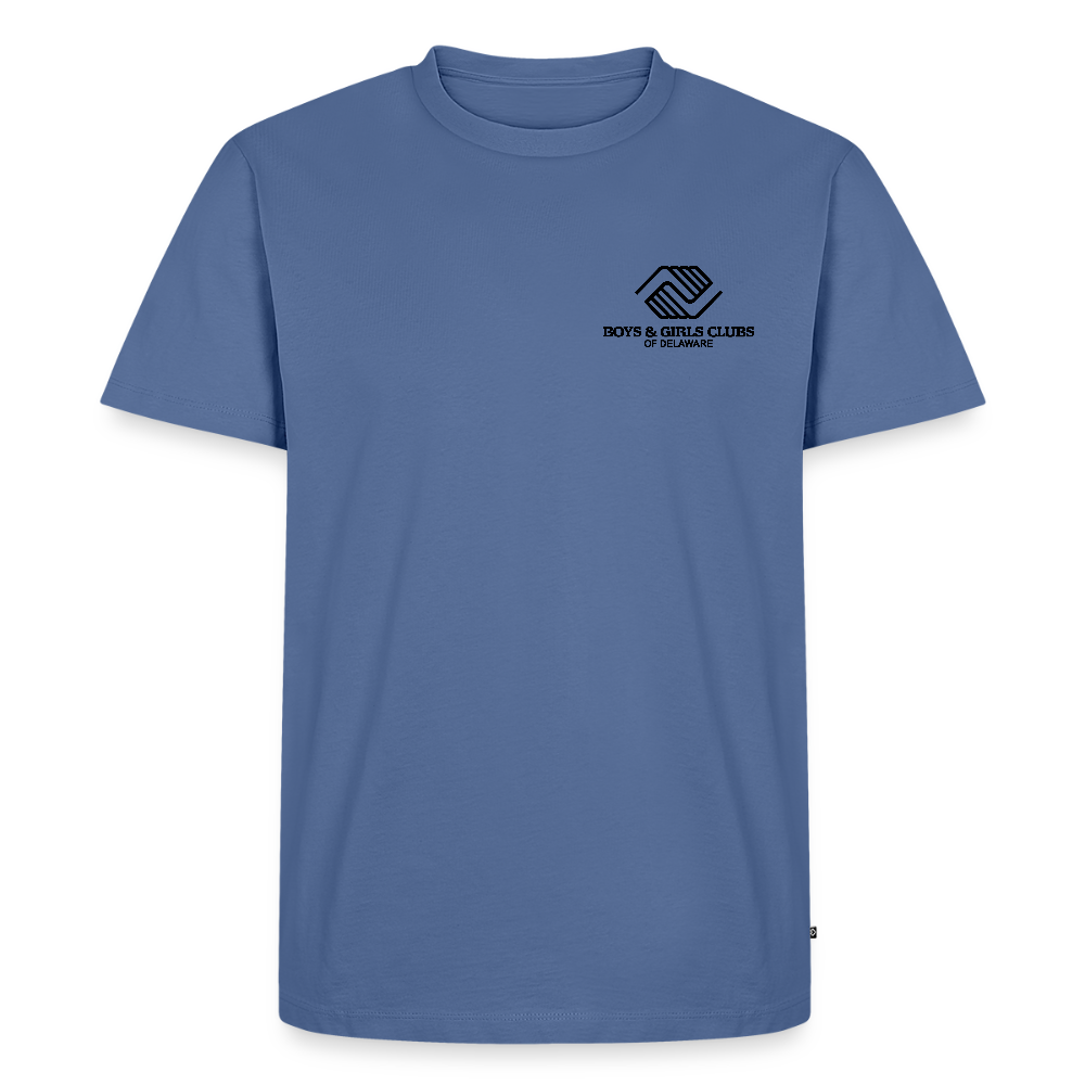 LOGO ONLY Men's Premium T-Shirt - stone blue 