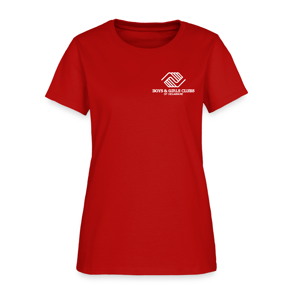 LOGO ONLY Women's T-Shirt - red