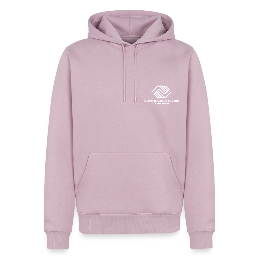 LOGO ONLY Men’s Premium Hoodie - dusty pink