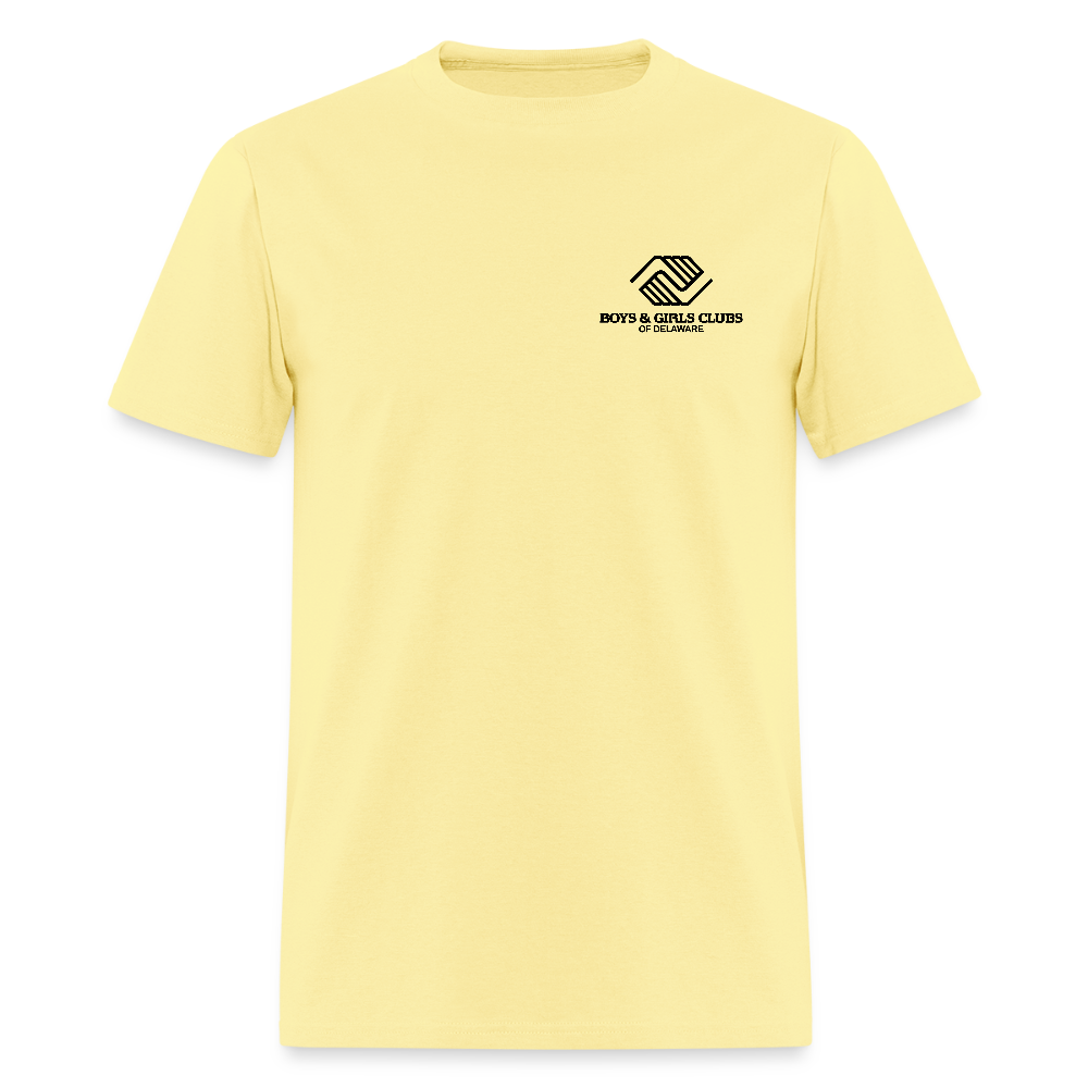 LOGO ONLY Men's T-Shirt | GILDAN 5000 - cornsilk