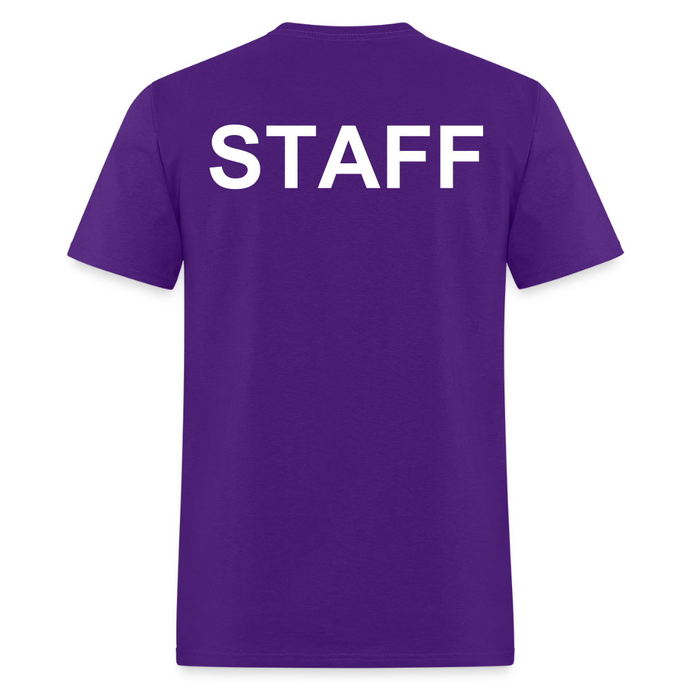 STAFF Men's T-Shirt | GILDAN 5000 - purple