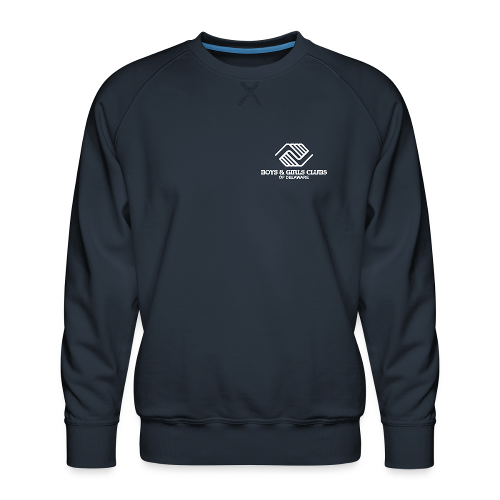 BGCDE Club Kids Need You  Men’s Premium Sweatshirt - navy