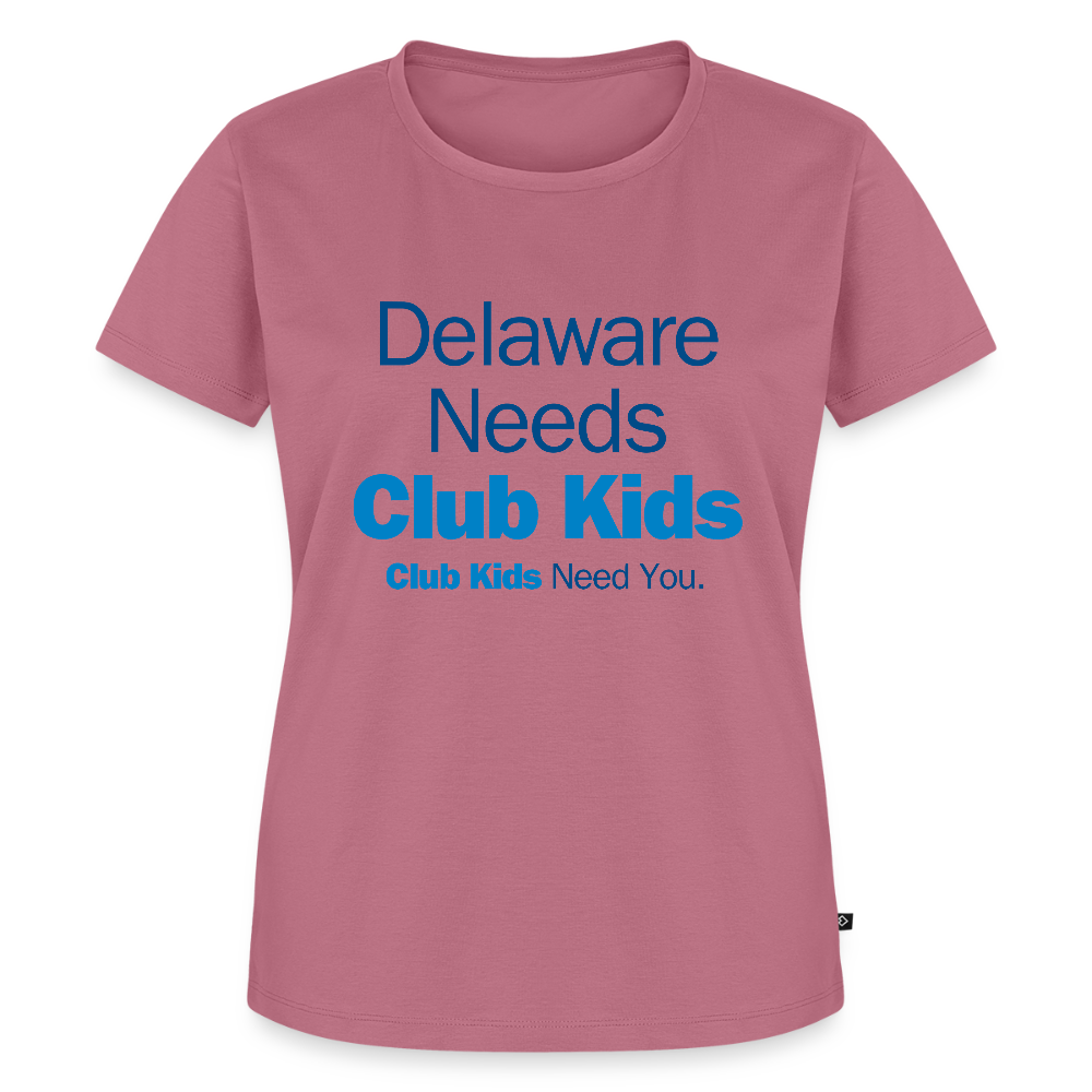 Delaware Needs Club Kids Women’s Premium T-Shirt - mauve