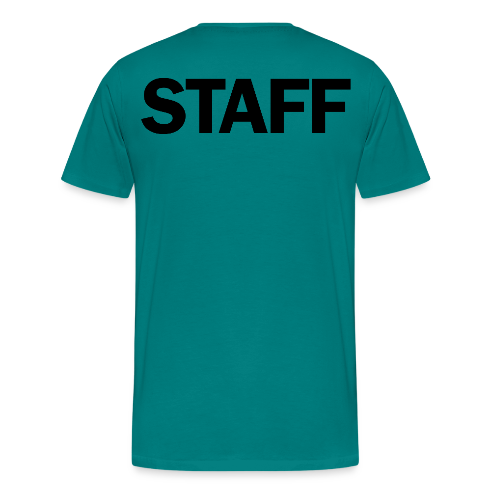 STAFF Men's Premium T-Shirt - teal