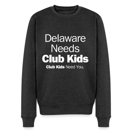 Delaware Needs Club Kids Men’s Premium Sweatshirt - heather anthracite