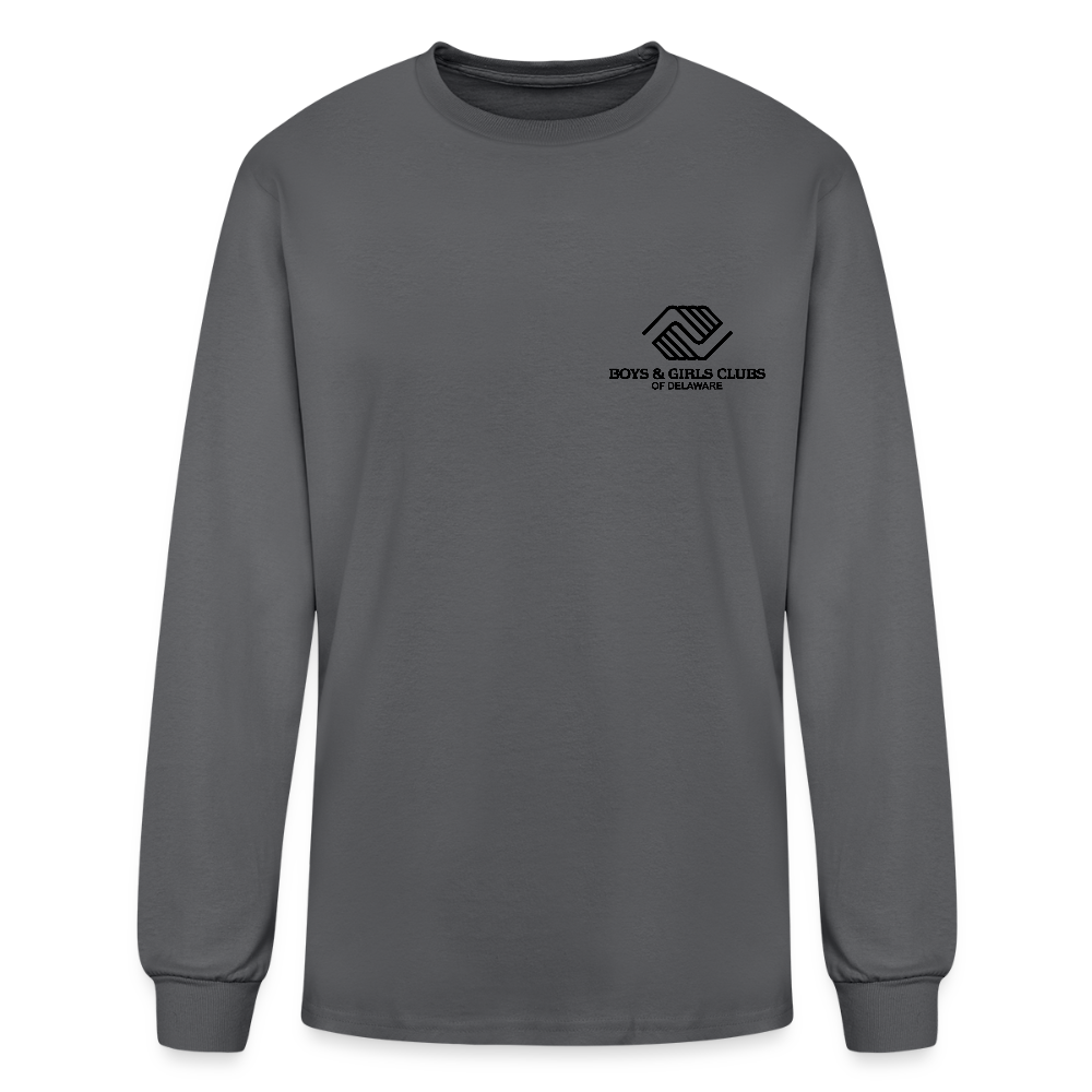 STAFF Men's Long Sleeve T-Shirt - charcoal
