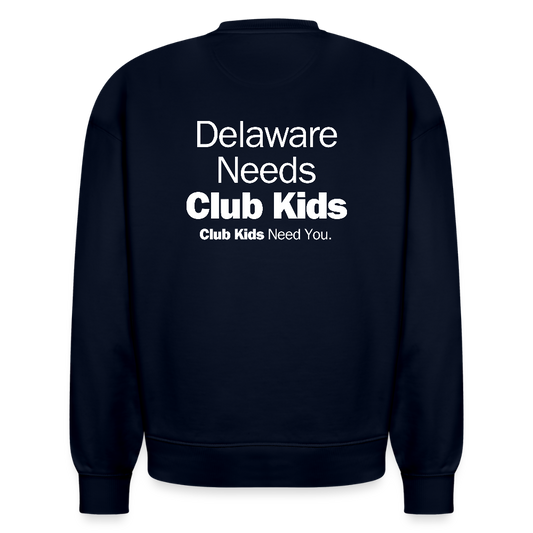 BGCDE Club Kids Need You Stanley/Stella Radder Unisex Oversized Organic Sweatshirt - french navy
