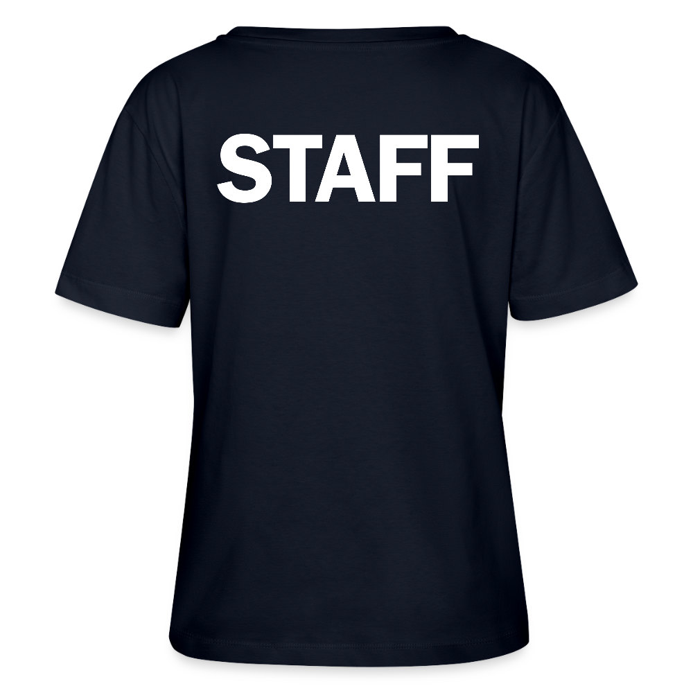 STAFF Stanley/Stella Serena Women’s Relaxed Organic T-Shirt - french navy