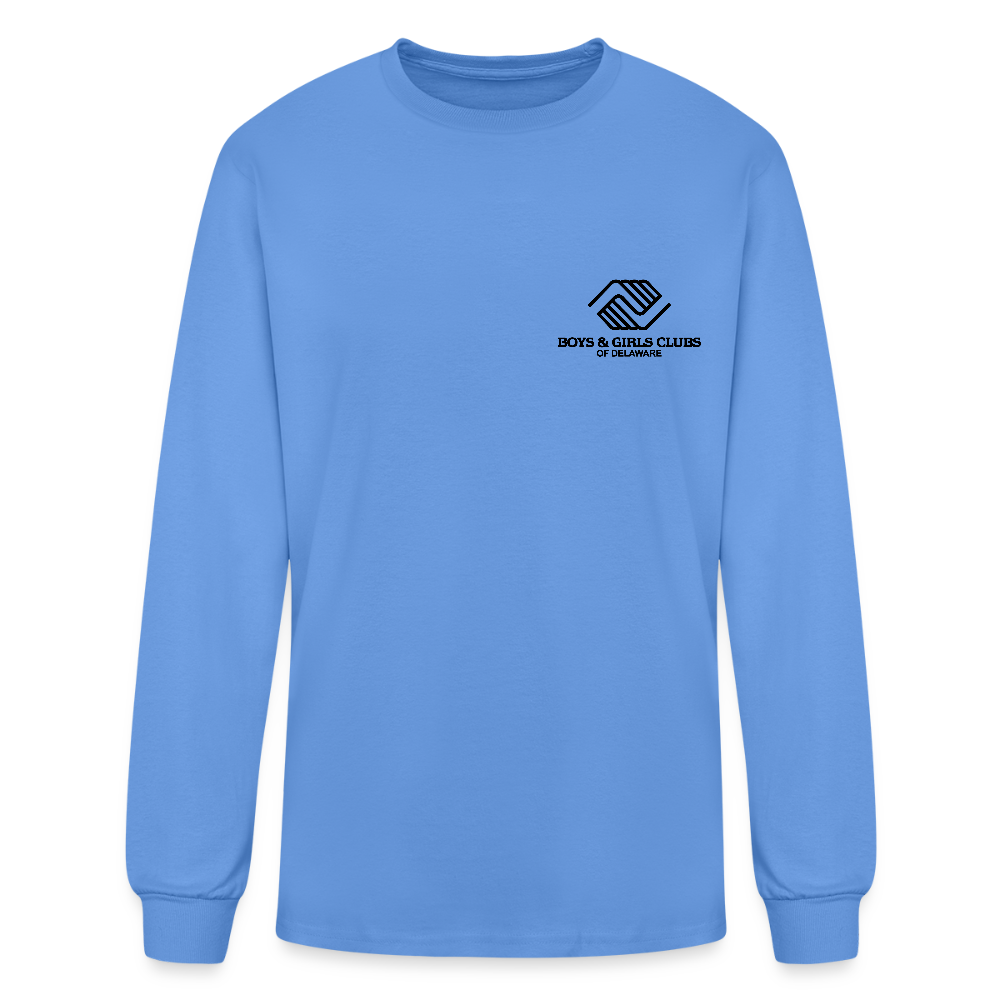 STAFF Men's Long Sleeve T-Shirt - carolina blue