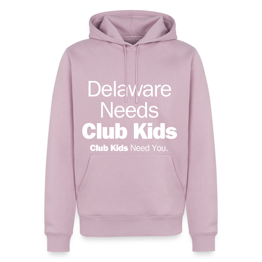 Delaware Needs Club Kids Men’s Premium Hoodie - dusty pink