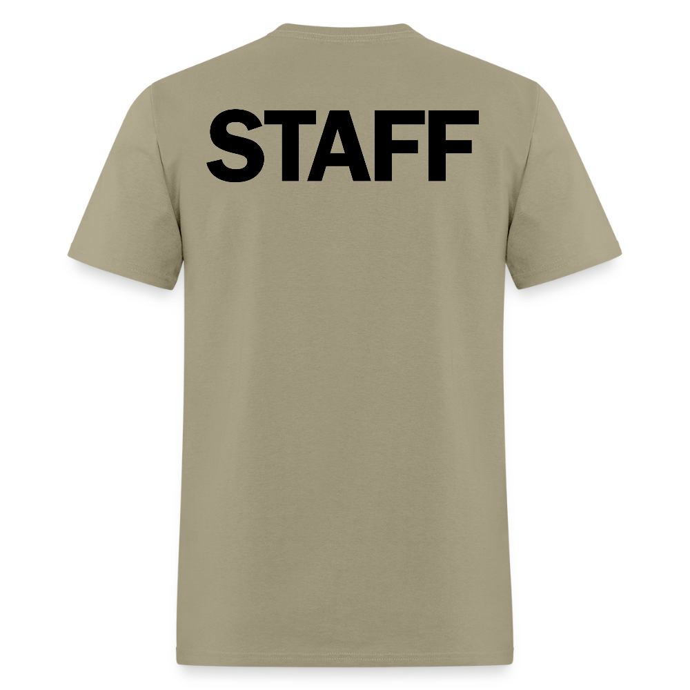STAFF Men's T-Shirt | GILDAN 5000 - khaki