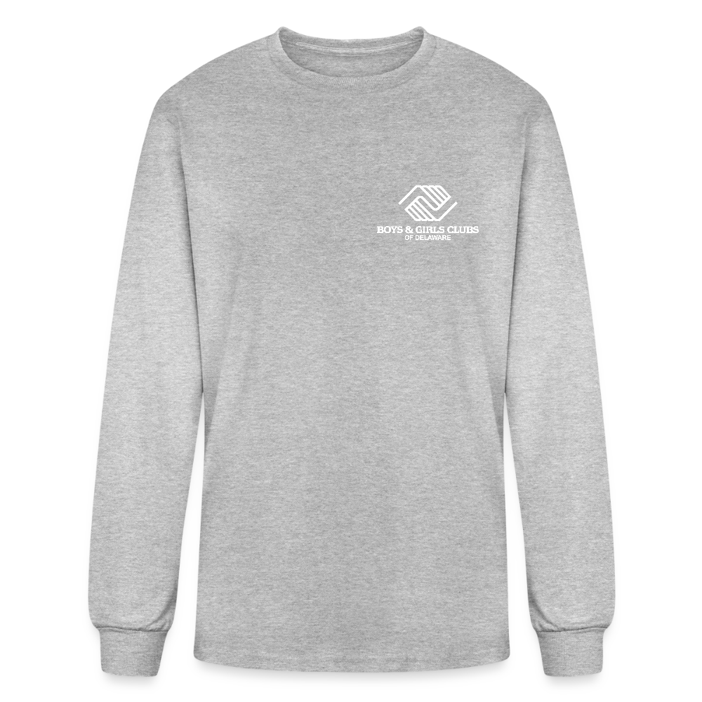 STAFF Men's Long Sleeve T-Shirt - heather gray