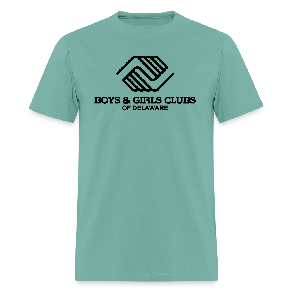 LOGO ONLY Men's T-Shirt | GILDAN 5000 - aquatic