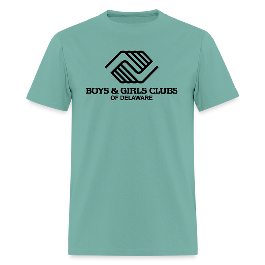 LOGO ONLY Men's T-Shirt | GILDAN 5000 - aquatic