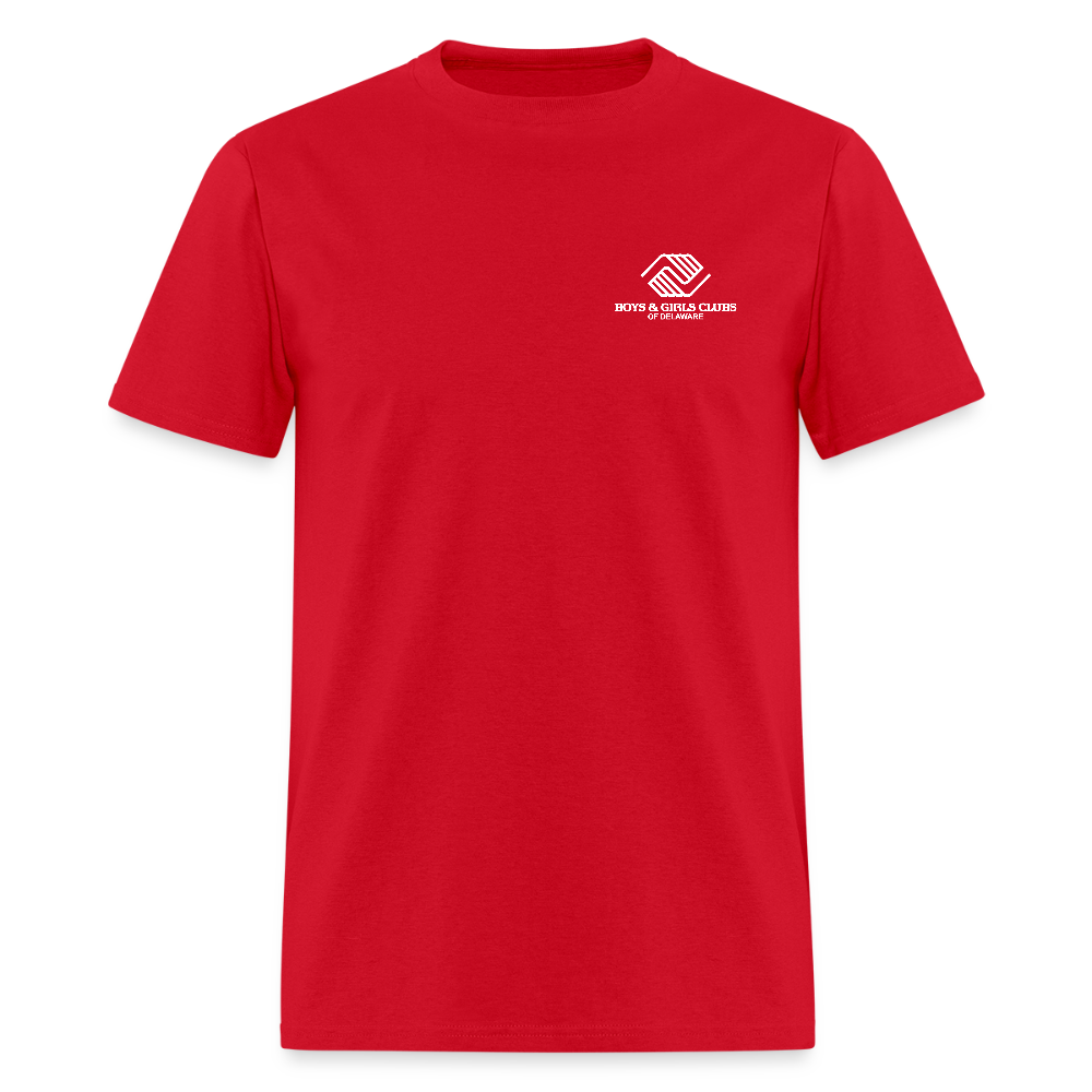 STAFF Men's T-Shirt | GILDAN 5000 - red
