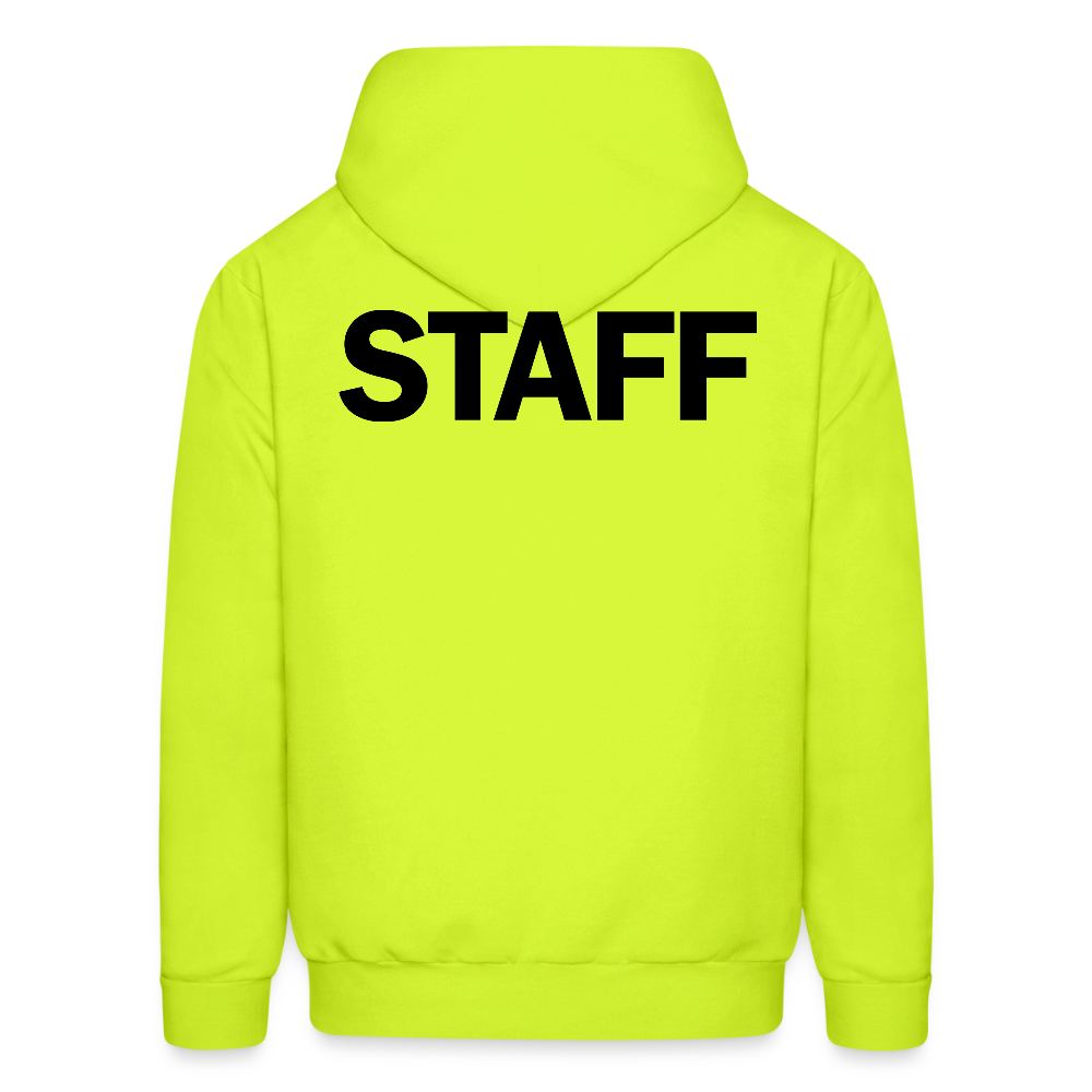 STAFF Men's Hoodie - safety green
