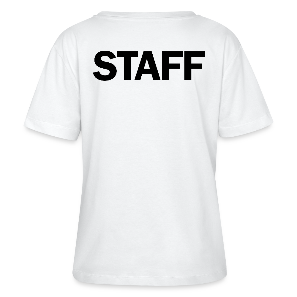 STAFF Stanley/Stella Serena Women’s Relaxed Organic T-Shirt - white
