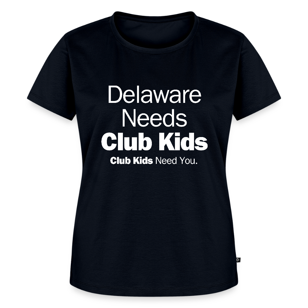 Delaware Needs Club Kids Women’s Premium T-Shirt - navy