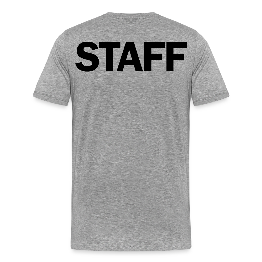 STAFF Men's Premium T-Shirt - heather gray