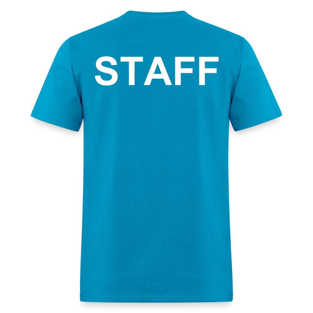STAFF Men's T-Shirt | GILDAN 5000 - turquoise