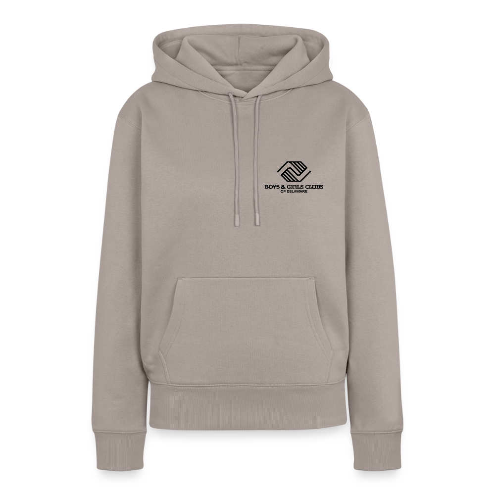 LOGO ONLY Women’s Premium Hoodie - taupe