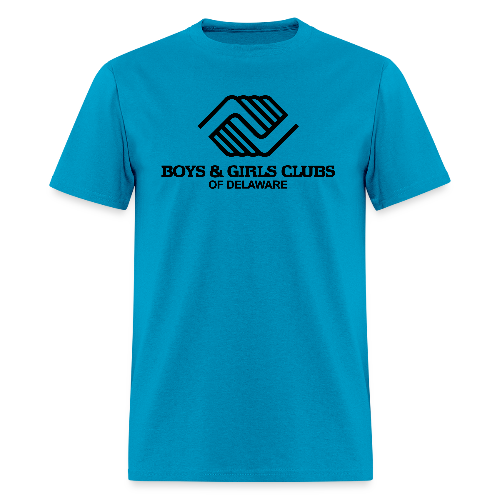 LOGO ONLY Men's T-Shirt | GILDAN 5000 - turquoise