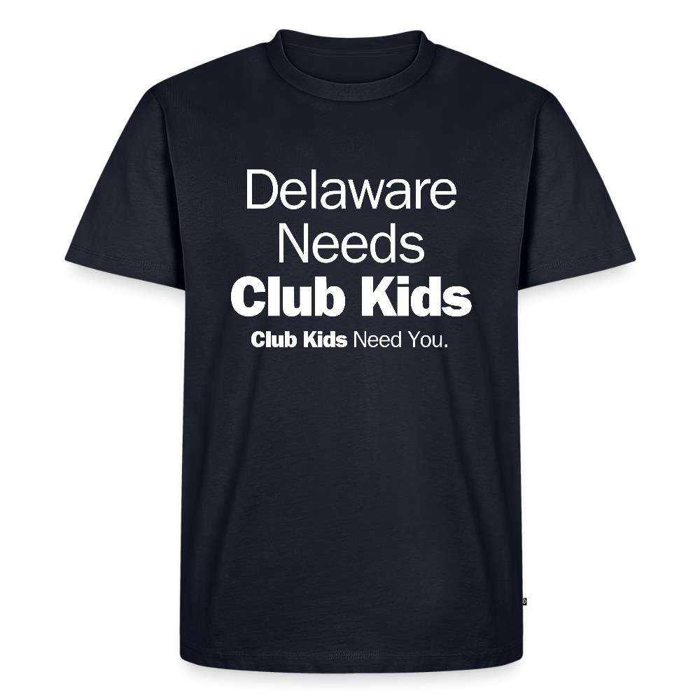 Delaware Needs Club Kids Men's Premium T-Shirt - navy