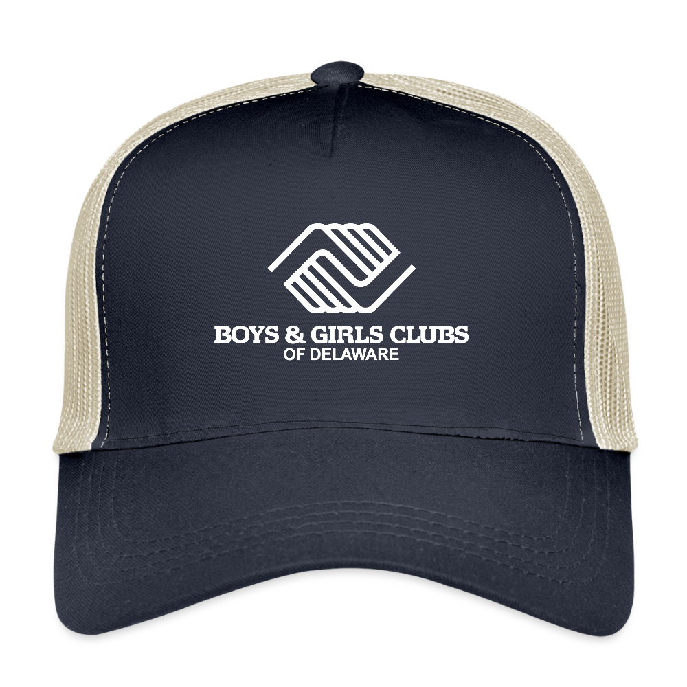 LOGO ONLY Eco Trucker Cap - pacific/oyster