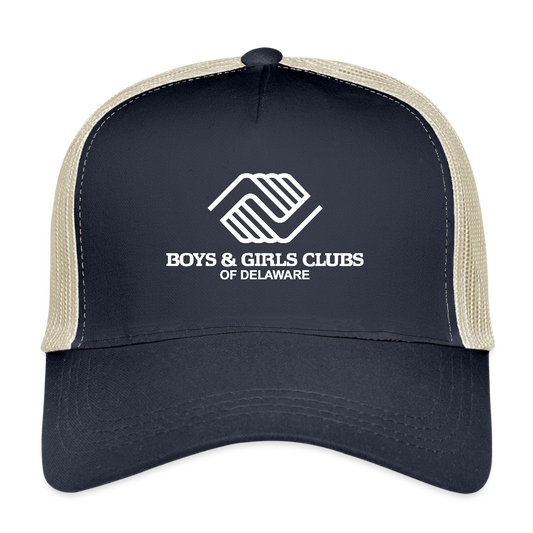 LOGO ONLY Eco Trucker Cap - pacific/oyster
