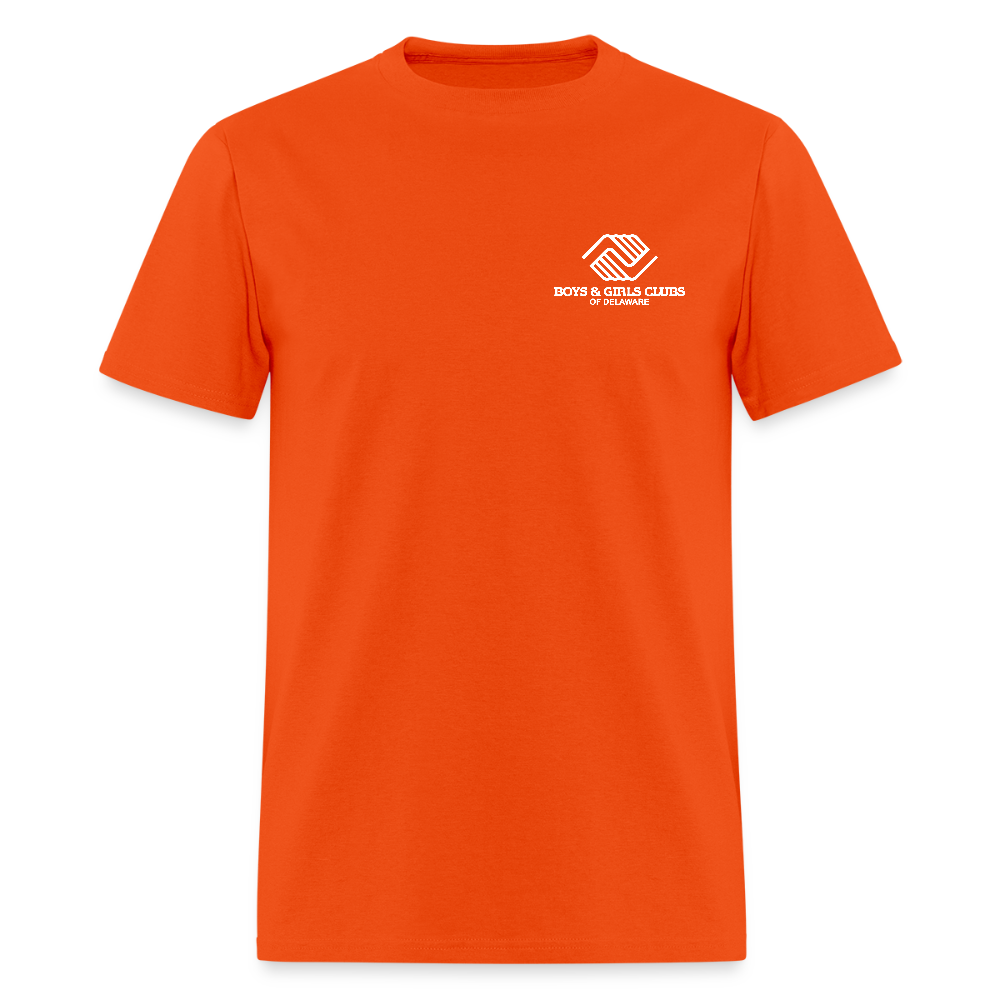 LOGO ONLY Men's T-Shirt | GILDAN 5000 - orange