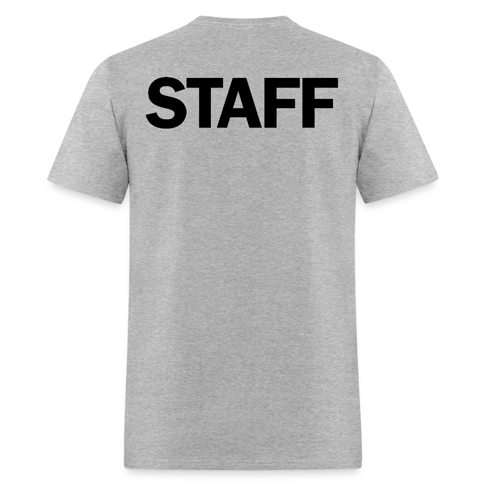 STAFF Men's T-Shirt | GILDAN 5000 - heather gray